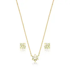 CONJUNTO SEMIJOIA PONTO DE LUZ - LUIZA MOTA.