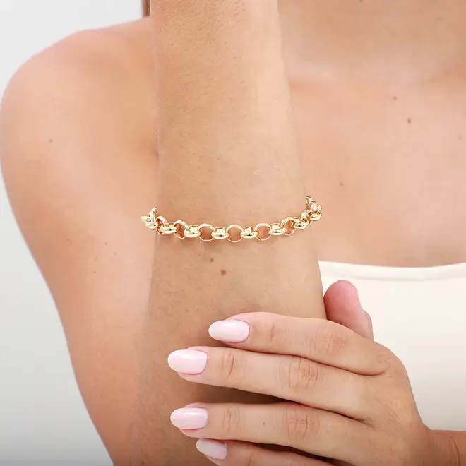 PULSEIRA SEMIJOIA ELO PORTUGUÊS - LUIZA MOTA