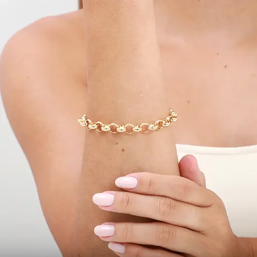 PULSEIRA SEMIJOIA ELO PORTUGUÊS - LUIZA MOTA